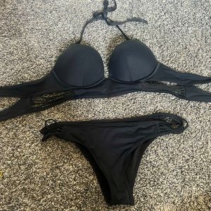 Victoria secret bombshell bikini 34b medium bottoms